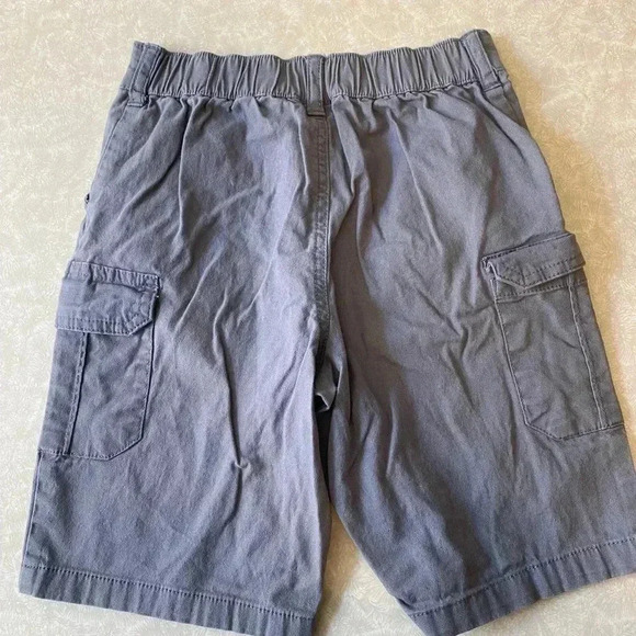 Boys Wonder Nation Size 8 Dress Shirt‎ and Gray Shorts Outfit - Picture 6 of 7